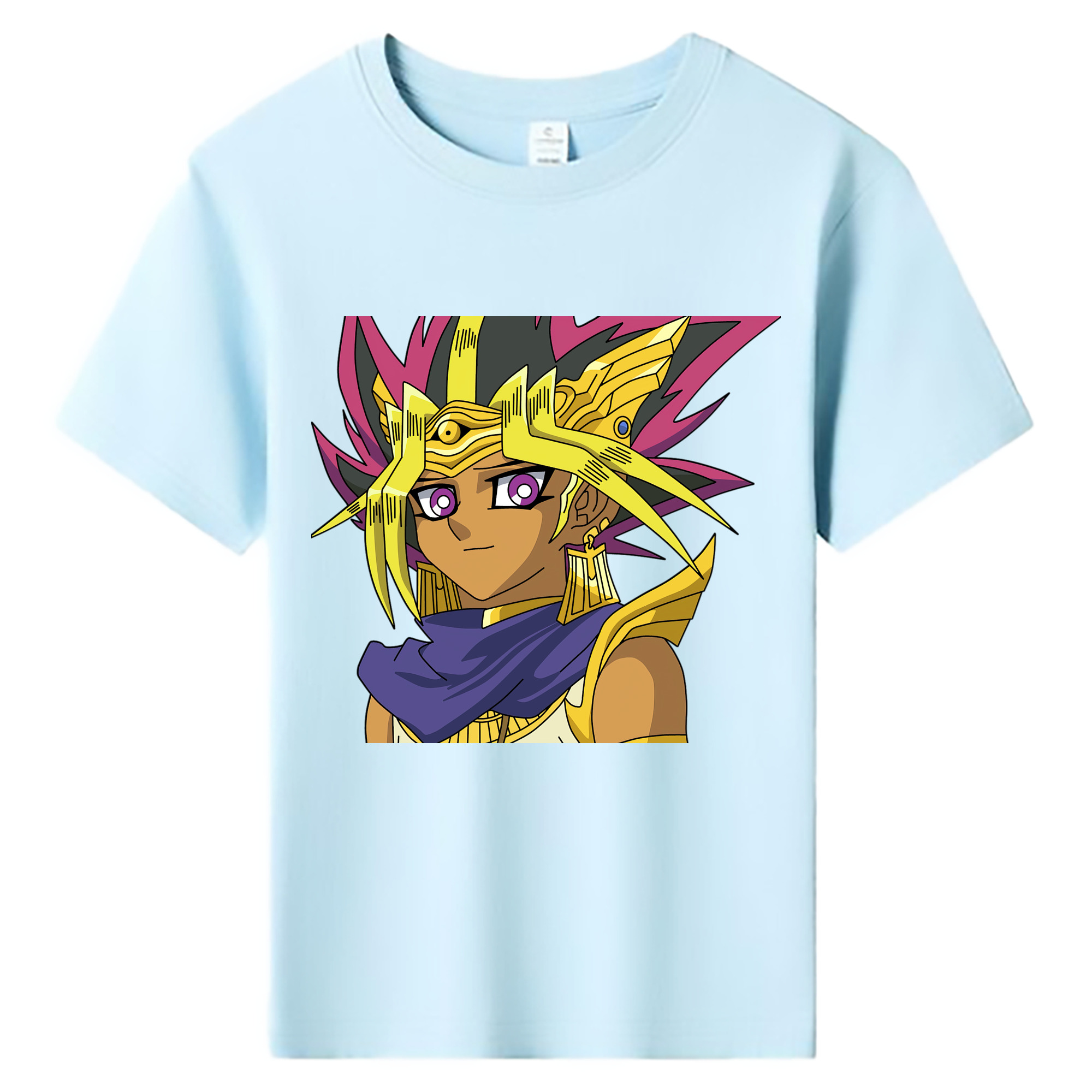 （画像用） 遊☆戯☆王 Yu-Gi-Oh! 綿100％キッズTシャツ（フロントプリント）
